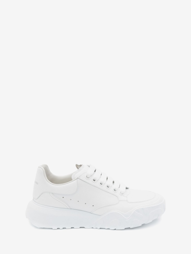 Fashion Alexander McQueen Women's Court Trainer White