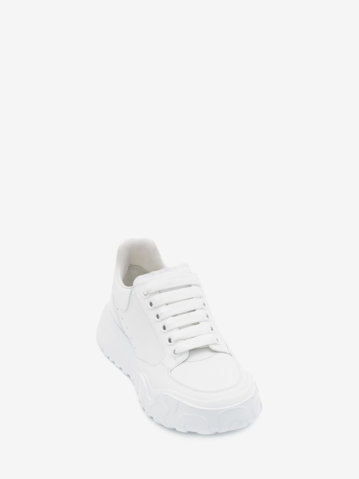 Fashion Alexander McQueen Women's Court Trainer White