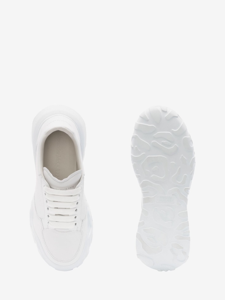 Fashion Alexander McQueen Women's Court Trainer White