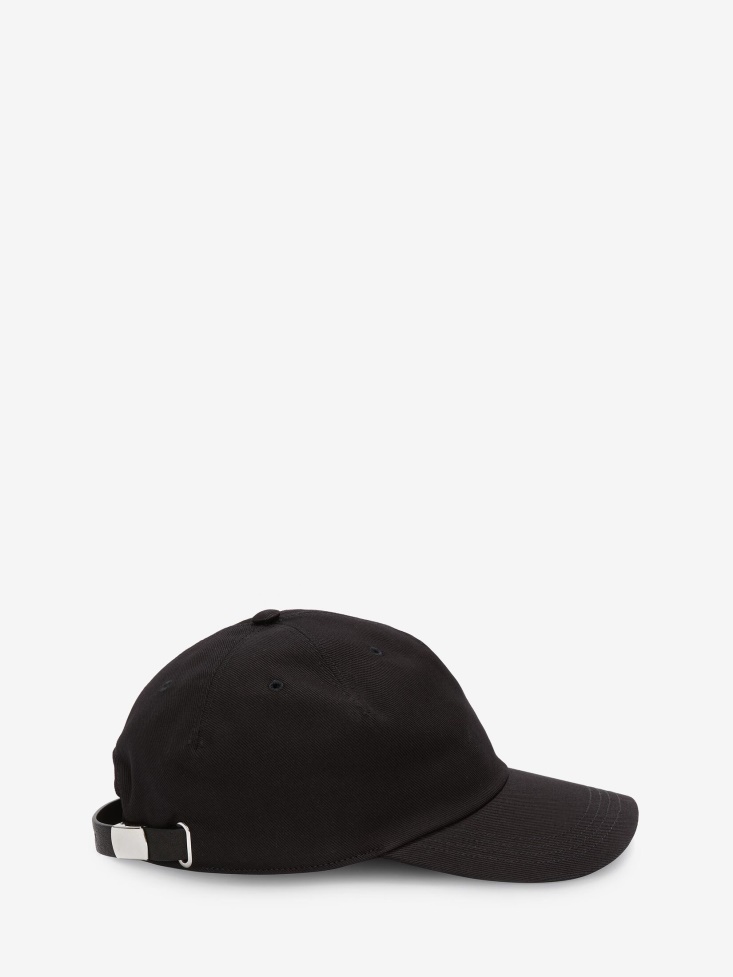 Men's in Baseball Cap Black Fashion Alexander McQueen