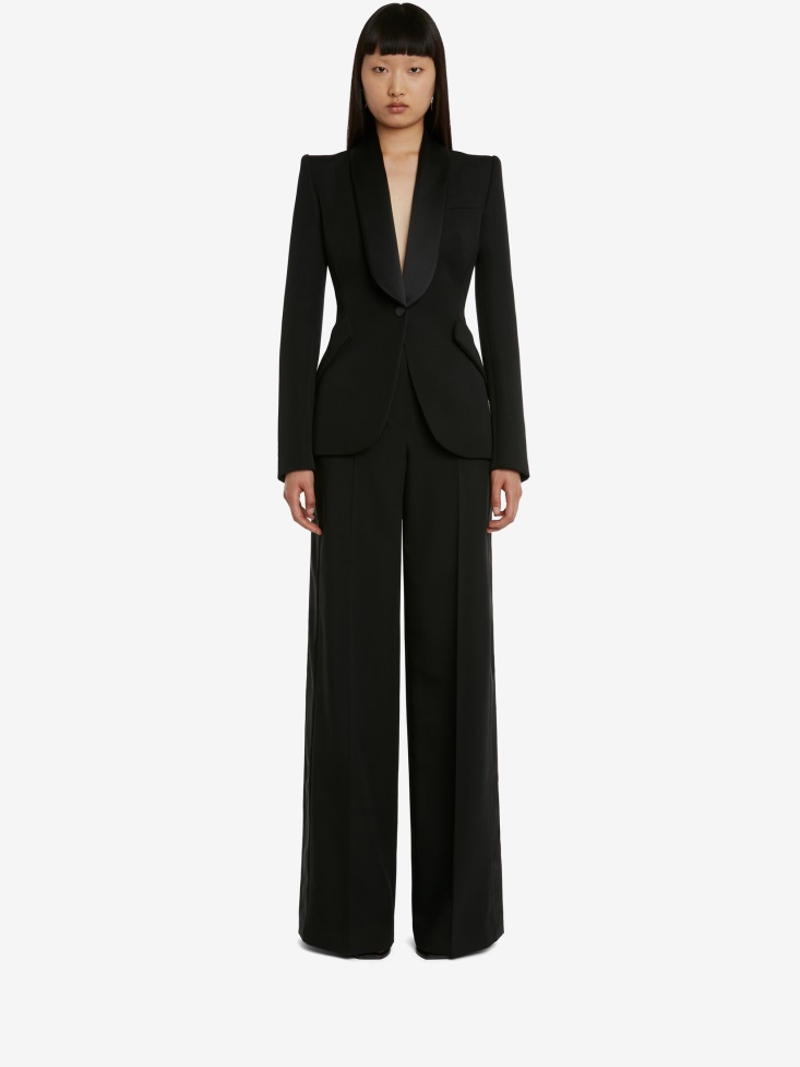 Fashion Alexander McQueen Women's Wide Leg Trousers