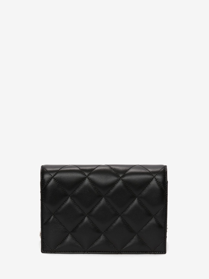 Black/Ivory Women's Small Skull Bag Fashion Alexander McQueen
