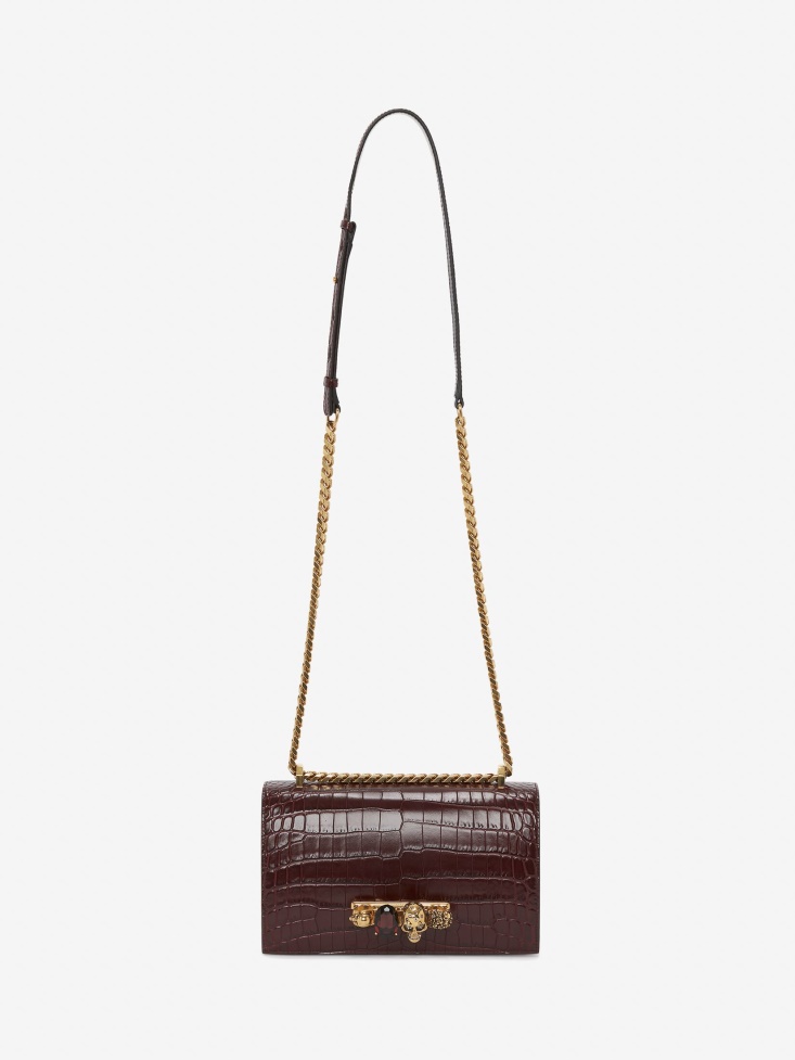Fashion Alexander McQueen Madder Women's Jewelled Satchel