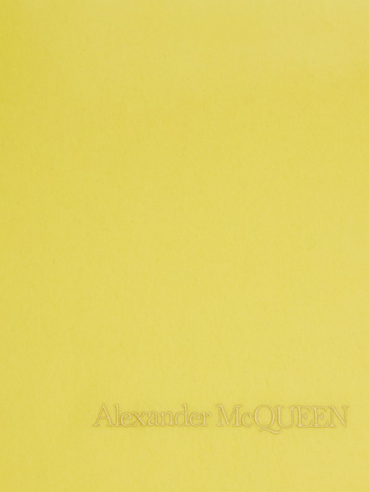 Fashion Alexander McQueen Women's Embroidered Stole Lemon