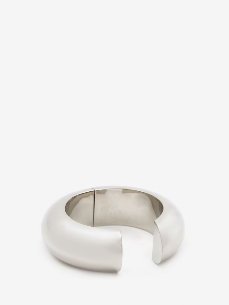 Antique Silver Fashion Alexander McQueen Women's Broken Single Bracelet