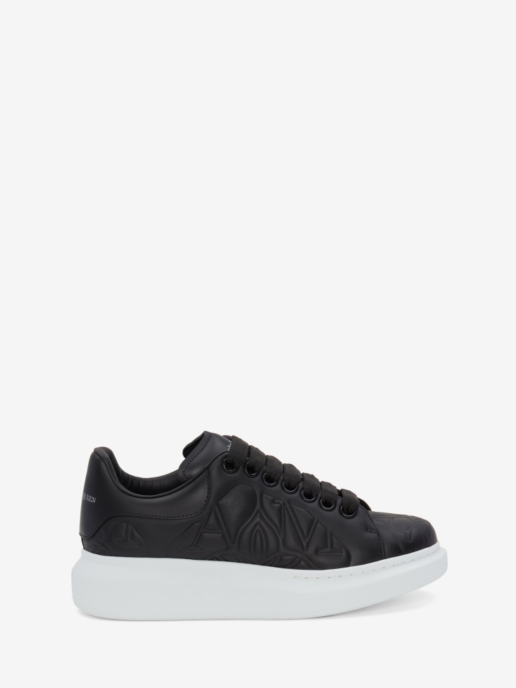 Fashion Alexander McQueen Black Women's Oversized Sneaker