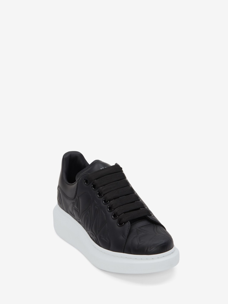 Fashion Alexander McQueen Black Women's Oversized Sneaker