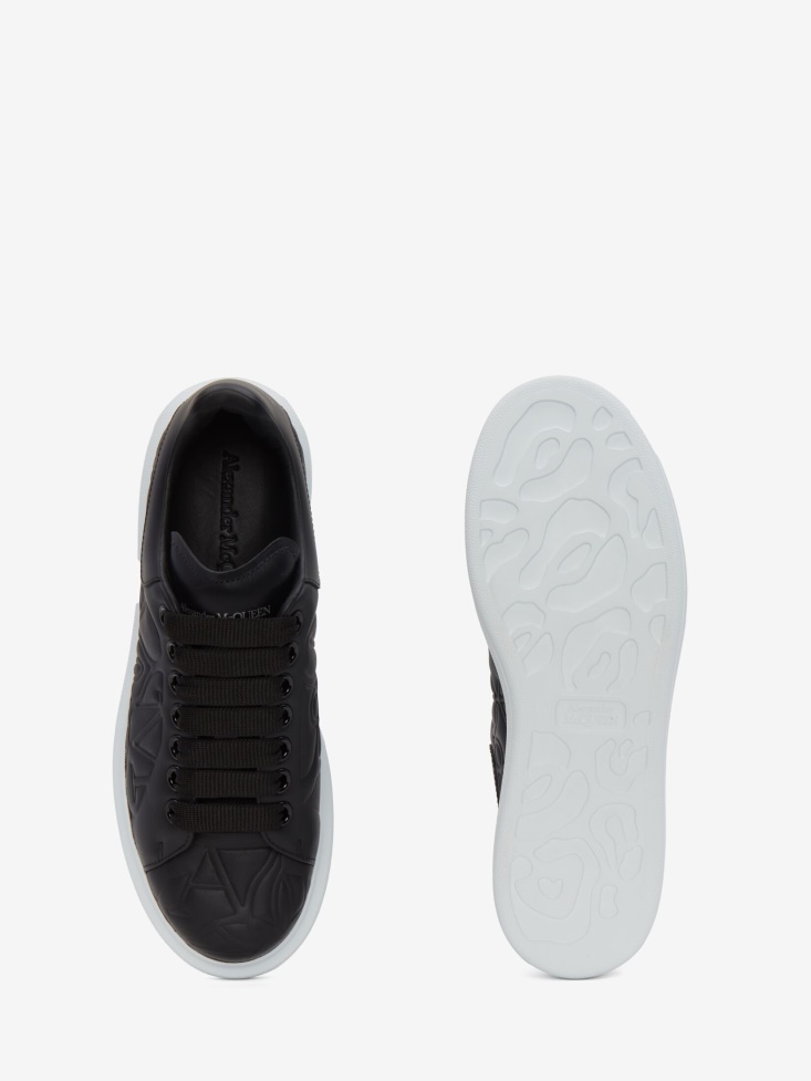 Fashion Alexander McQueen Black Women's Oversized Sneaker