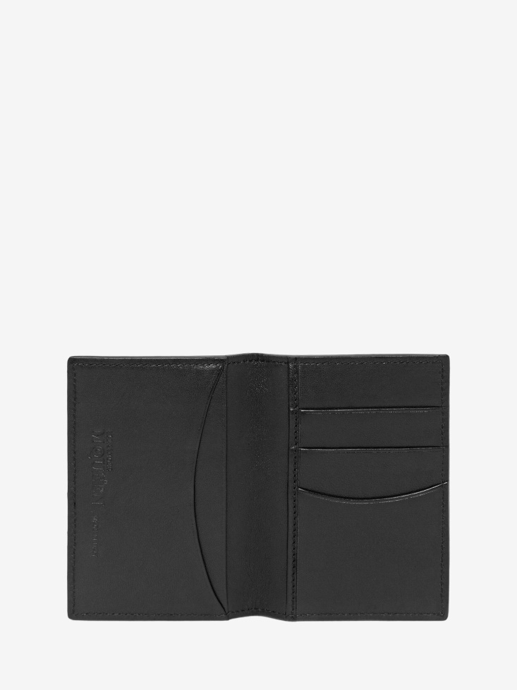 Fashion Alexander McQueen Men's Rib Cage Pocket Organiser Black