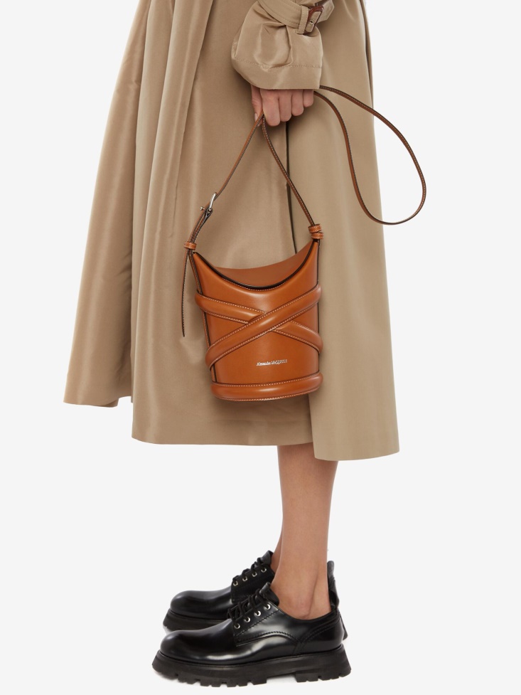 Women's The Curve Tan Fashion Alexander McQueen