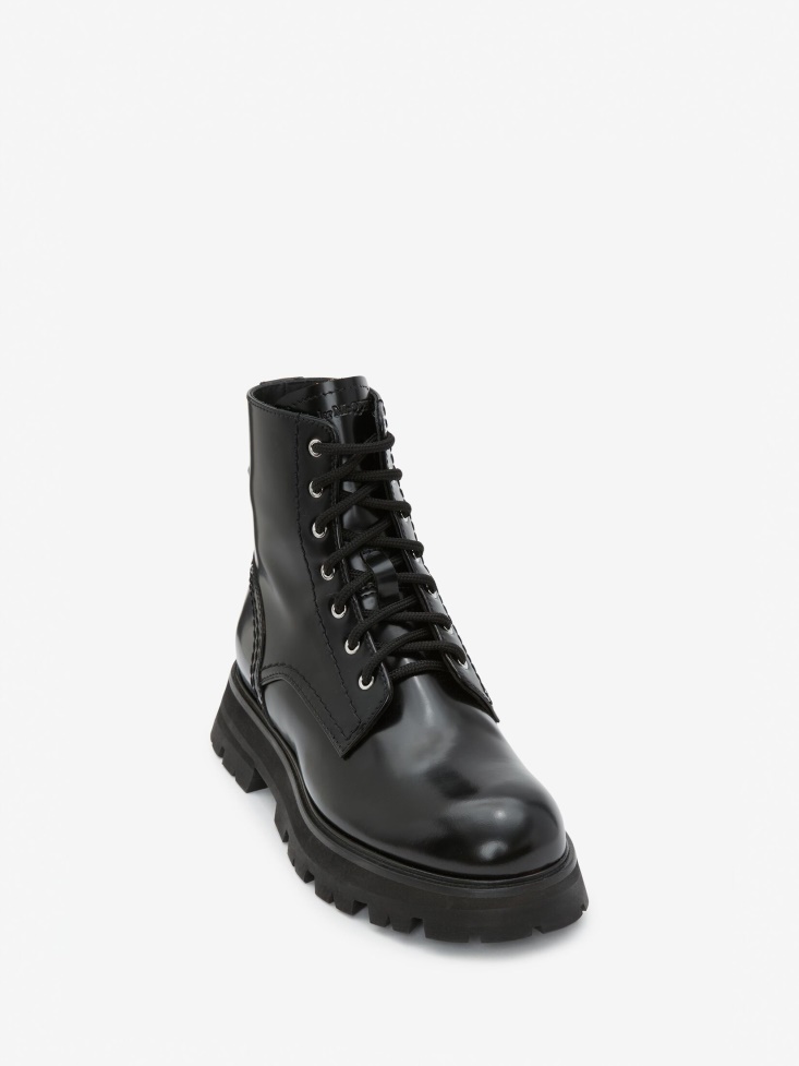 Fashion Alexander McQueen Women's Wander Boot Black