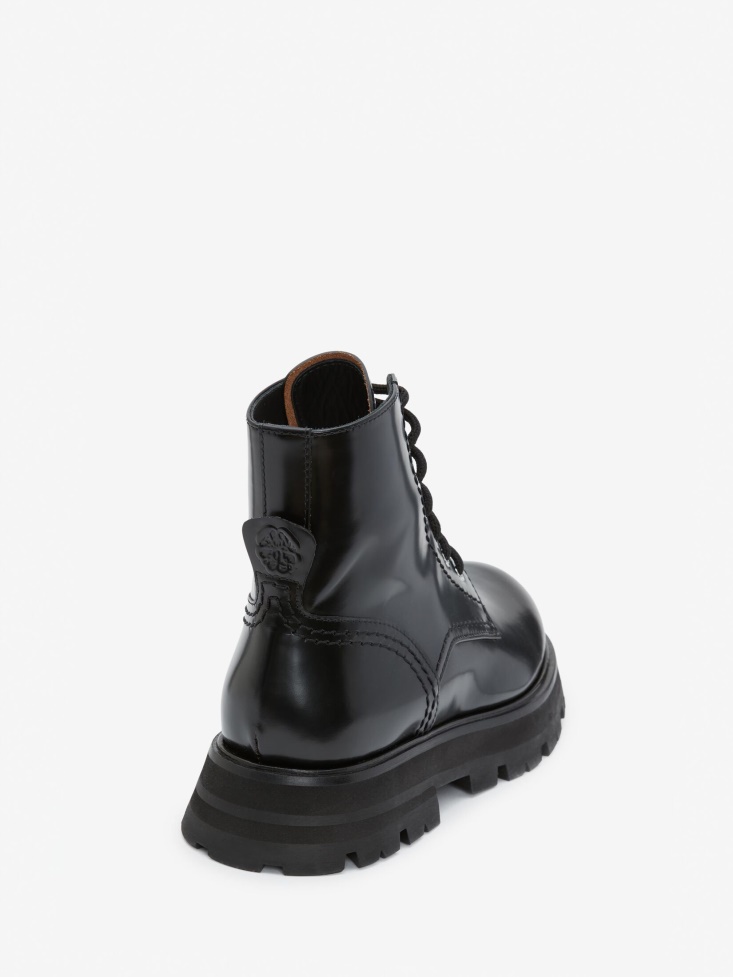 Fashion Alexander McQueen Women's Wander Boot Black