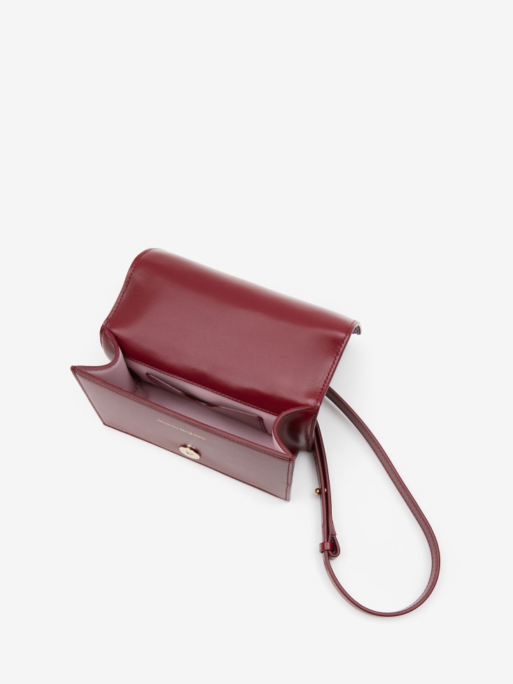 Fashion Alexander McQueen Women's Mini Jewelled Satchel Prune