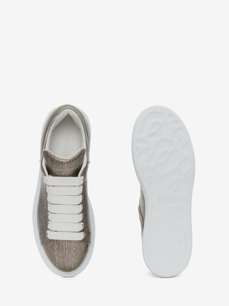 Fashion Alexander McQueen Women's Oversized Sneaker Gold