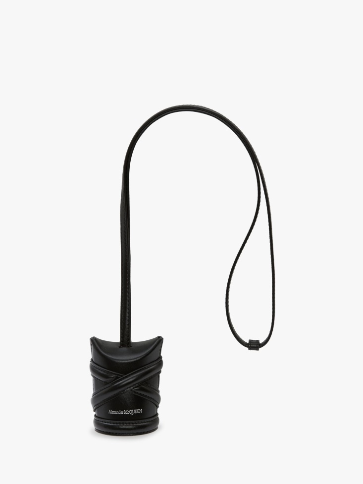 Women's The Curve Key Holder Black Fashion Alexander McQueen