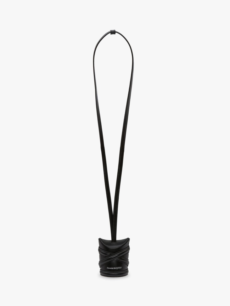 Women's The Curve Key Holder Black Fashion Alexander McQueen