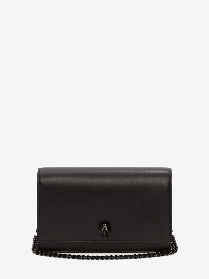 Fashion Alexander McQueen Black Women's Small Skull Bag