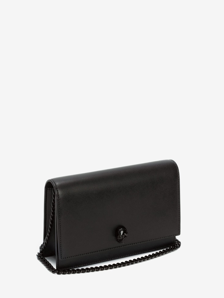 Fashion Alexander McQueen Black Women's Small Skull Bag