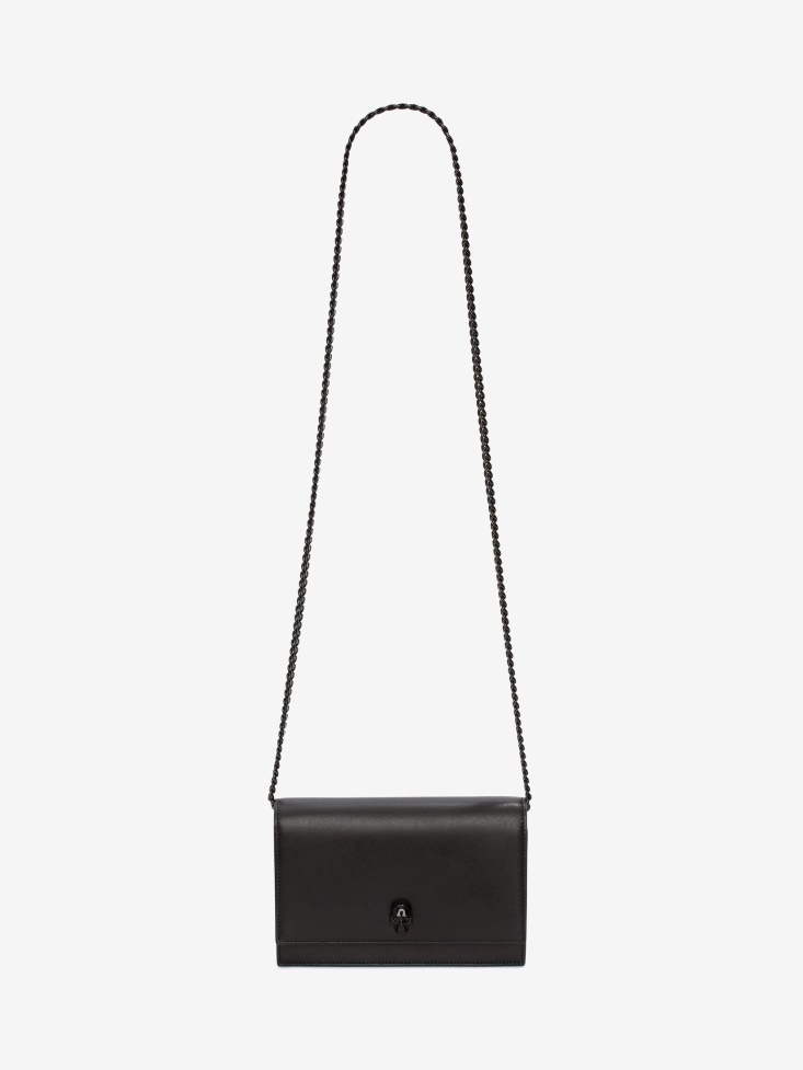 Fashion Alexander McQueen Black Women's Small Skull Bag