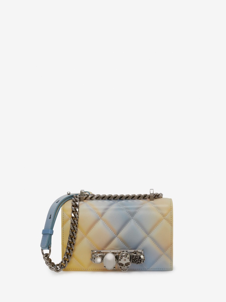 Multicolor Fashion Alexander McQueen Women's Mini Jewelled Satchel