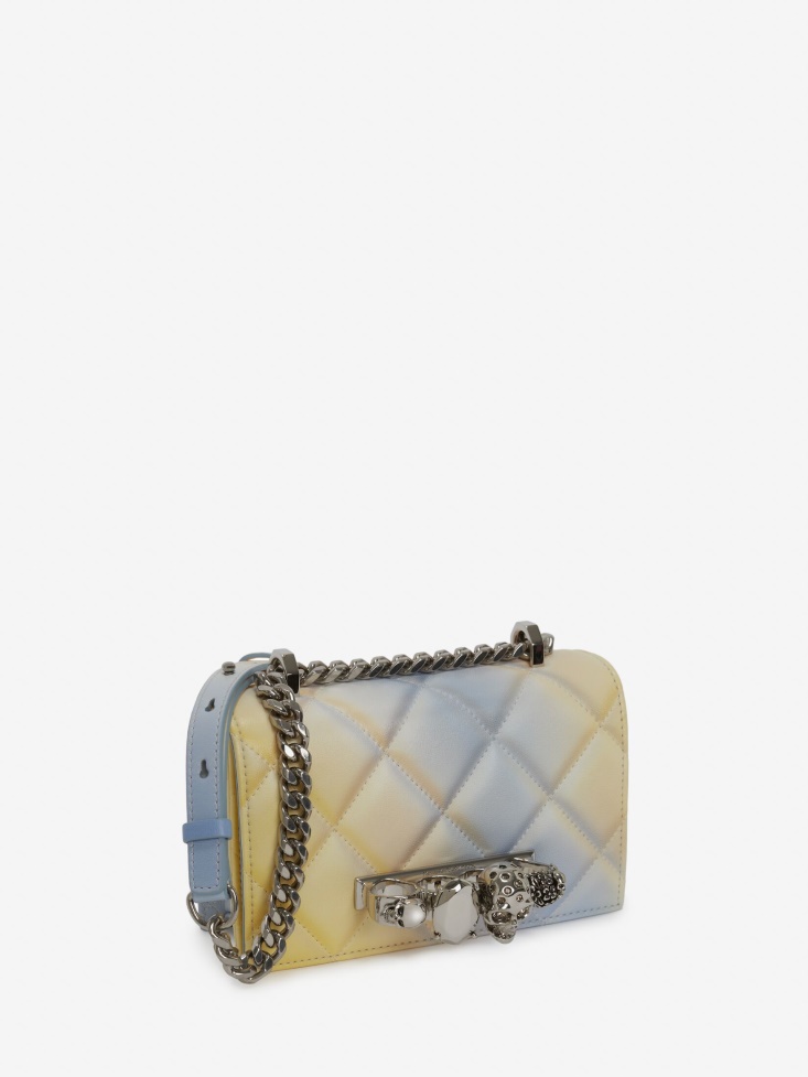 Multicolor Fashion Alexander McQueen Women's Mini Jewelled Satchel