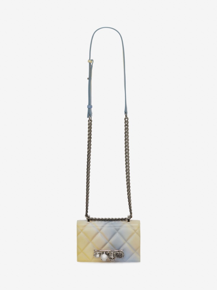 Multicolor Fashion Alexander McQueen Women's Mini Jewelled Satchel