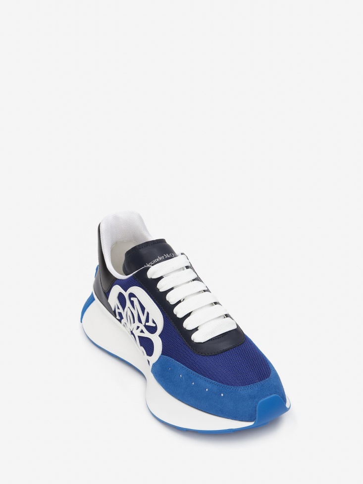 Ocean/Navy/Black Men's Sprint Runner Fashion Alexander McQueen