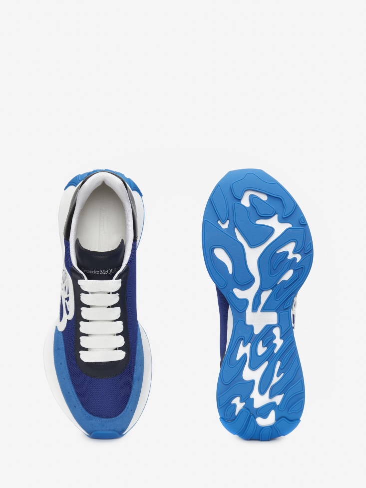 Ocean/Navy/Black Men's Sprint Runner Fashion Alexander McQueen