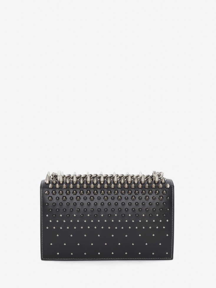 Fashion Alexander McQueen Black Women's Jewelled Satchel
