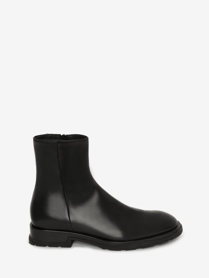 Men's Slim Tread Boot Black Fashion Alexander McQueen