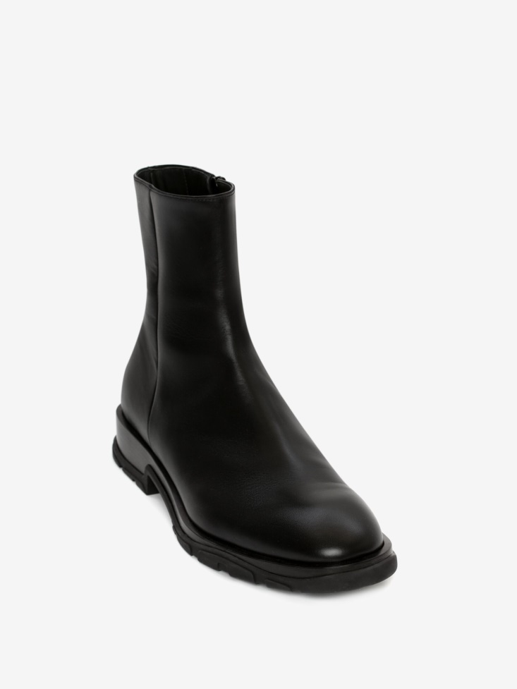 Men's Slim Tread Boot Black Fashion Alexander McQueen
