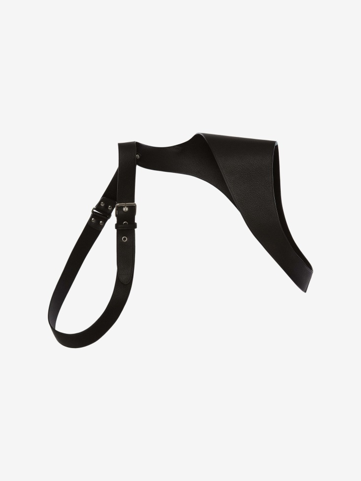 Men's Classic Leather Harness Fashion Alexander McQueen Black
