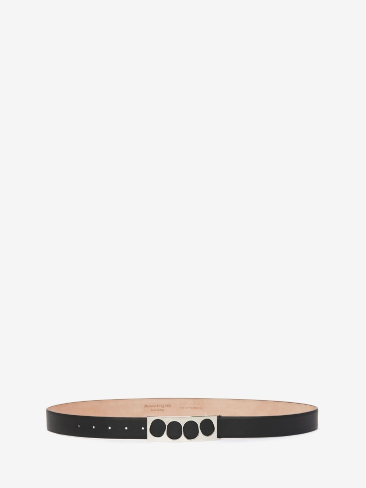 Men's The Grip Belt Black Fashion Alexander McQueen