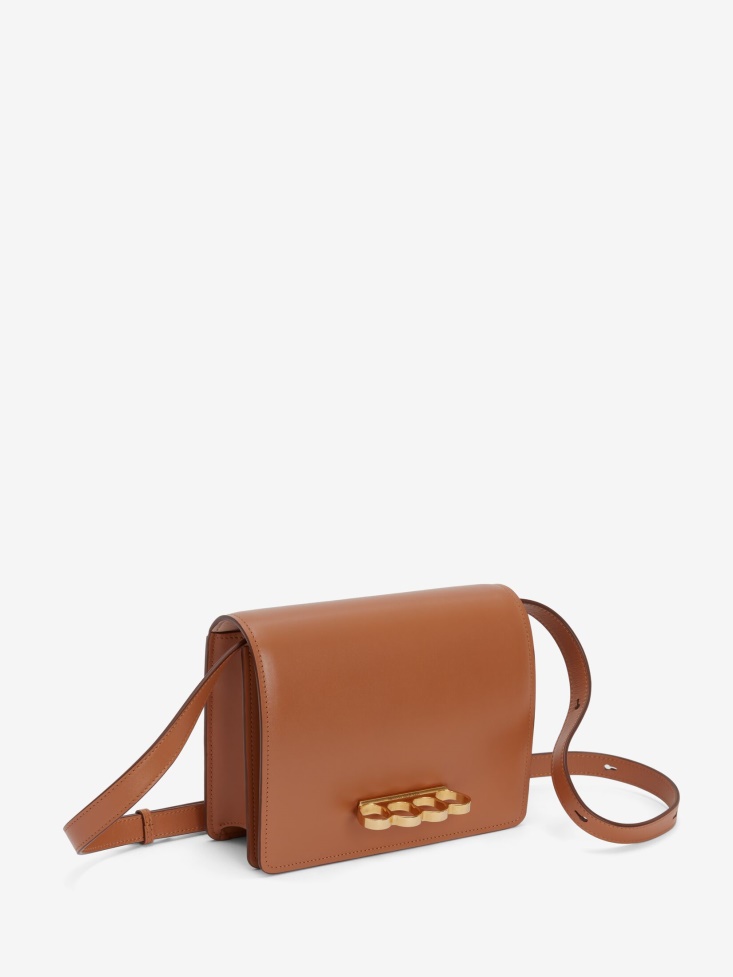 Tan Fashion Alexander McQueen Women's The Four Ring