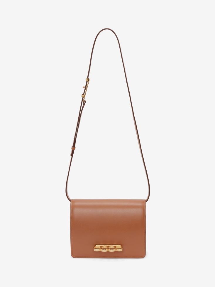 Tan Fashion Alexander McQueen Women's The Four Ring