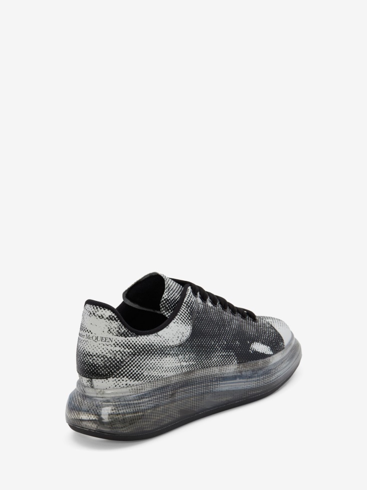 White Men's Oversized Sneaker Fashion Alexander McQueen
