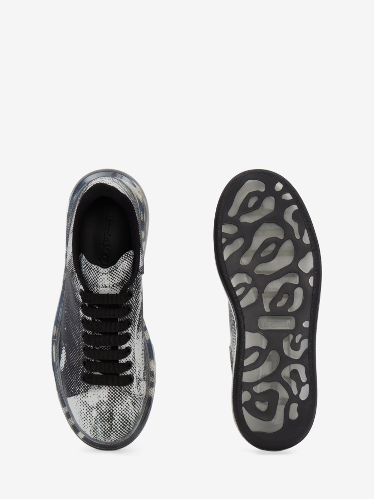 White Men's Oversized Sneaker Fashion Alexander McQueen
