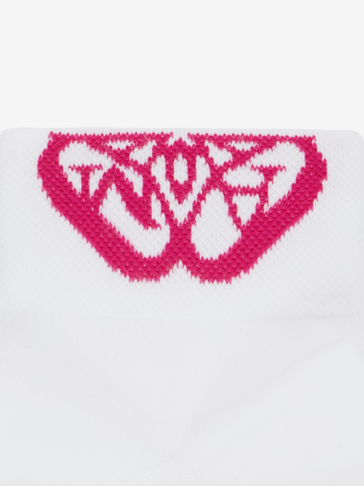 Fashion Alexander McQueen White Women's Cut Seal Logo Socks