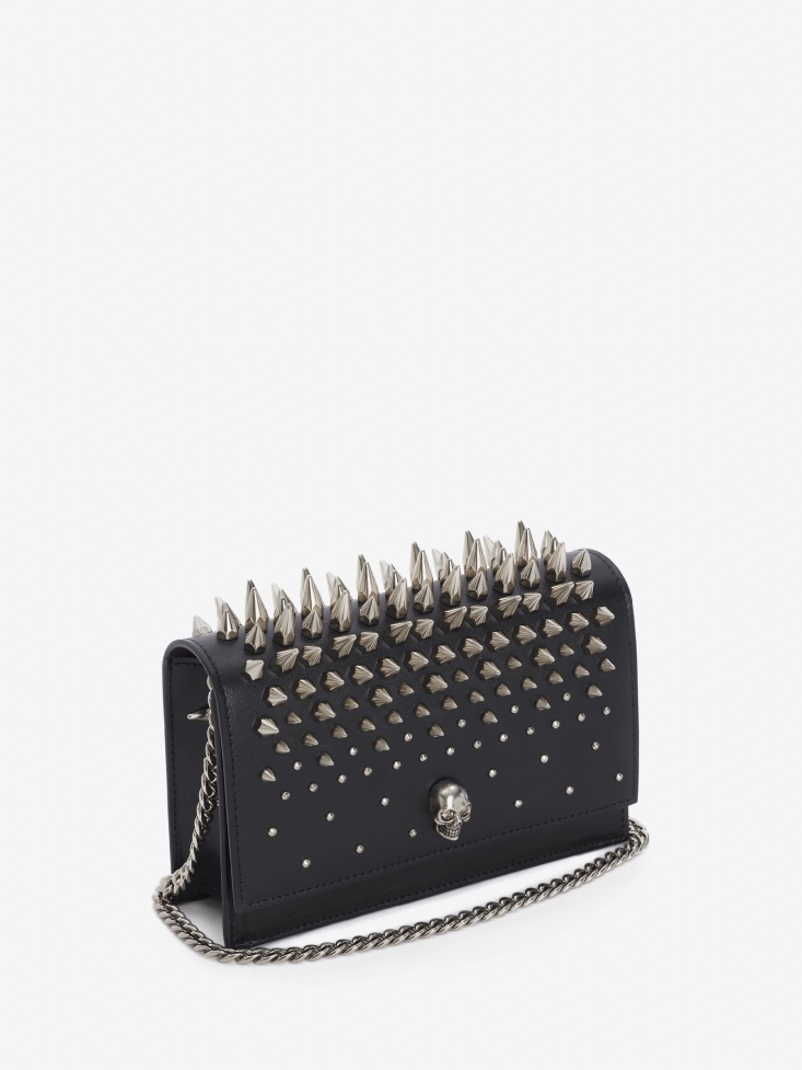 Women's Small Skull Bag in Black Fashion Alexander McQueen