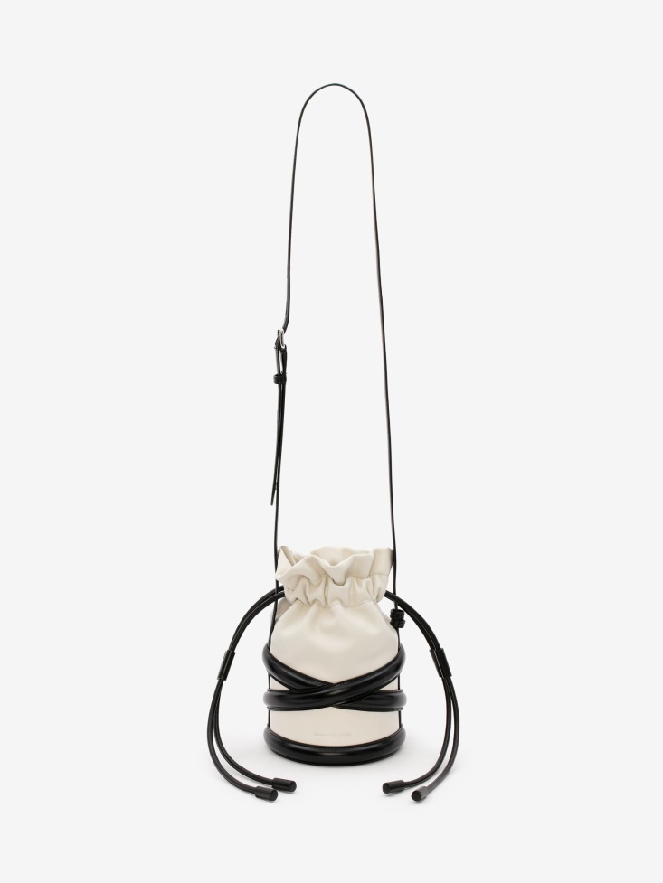 Fashion Alexander McQueen Ivory/Black Women's The Soft Curve