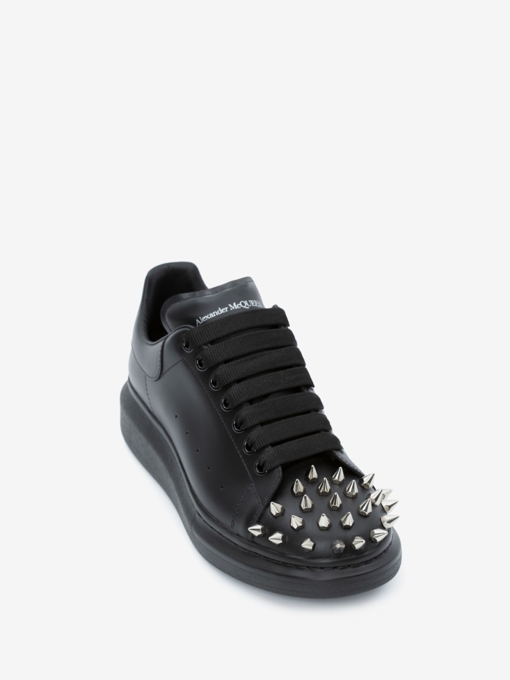 Black Men's Oversized Sneaker Fashion Alexander McQueen