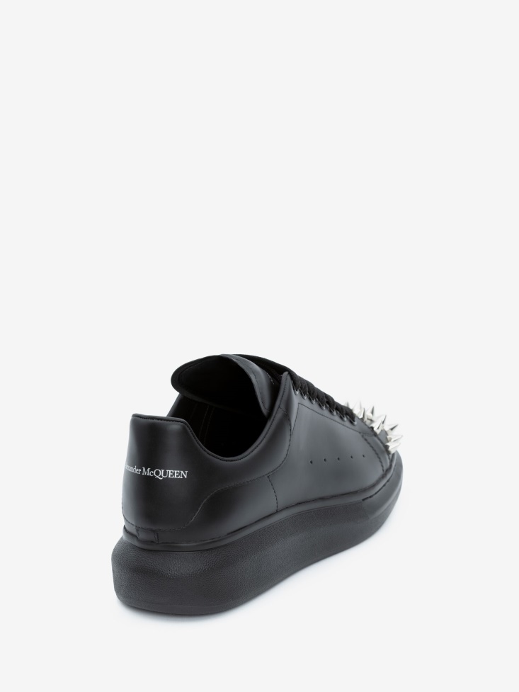 Black Men's Oversized Sneaker Fashion Alexander McQueen