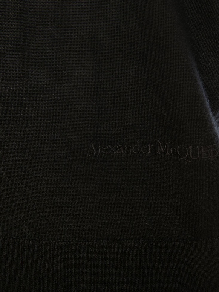 Women's Cashmere Tank Top Fashion Alexander McQueen Black