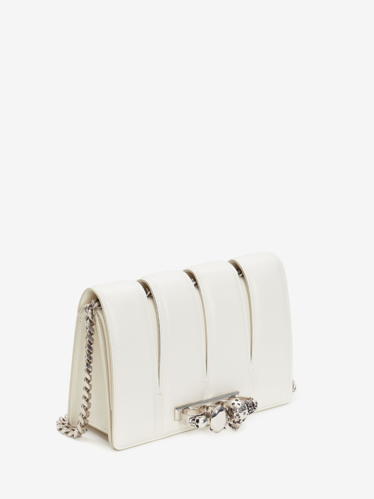 Ivory Fashion Alexander McQueen Women's The Slash Bag