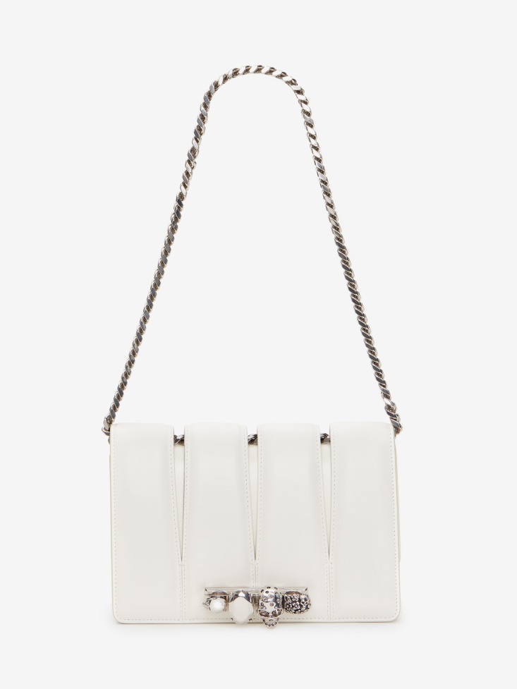 Ivory Fashion Alexander McQueen Women's The Slash Bag