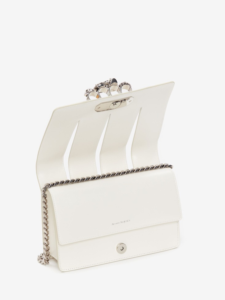 Ivory Fashion Alexander McQueen Women's The Slash Bag