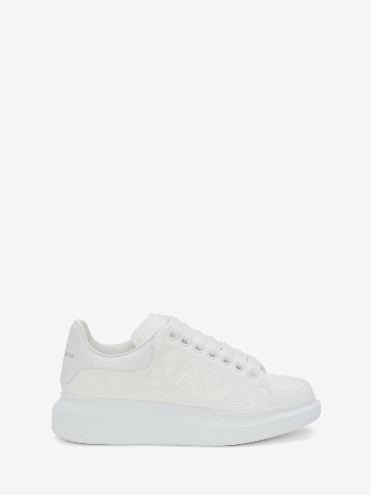 Fashion Alexander McQueen White Women's Oversized Sneaker