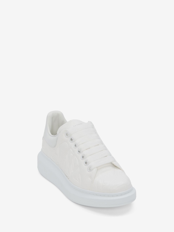 Fashion Alexander McQueen White Women's Oversized Sneaker
