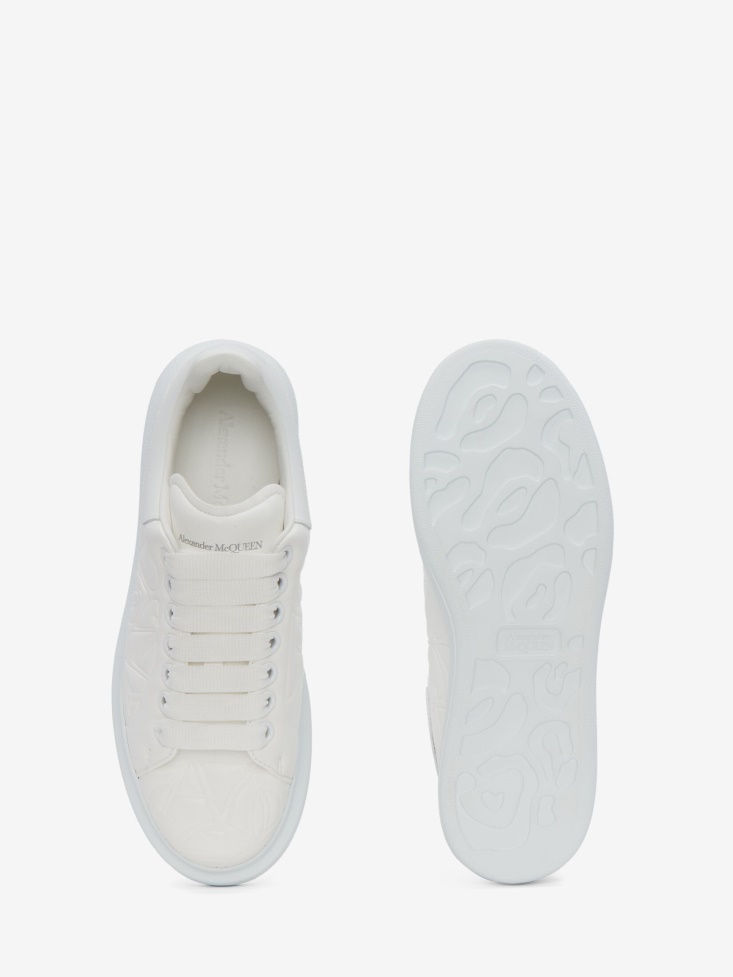 Fashion Alexander McQueen White Women's Oversized Sneaker