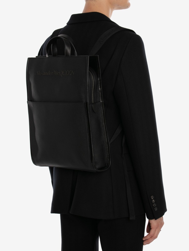Men's Edge Backpack Fashion Alexander McQueen Black